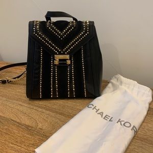 Michael Kors Whitney Mixed Media Backpack
